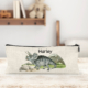 Personalised Dinosaur Pencil Case - Triceratops