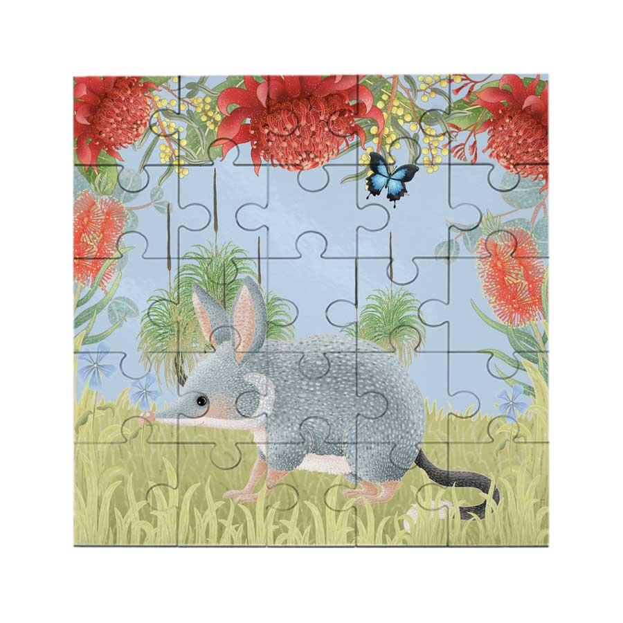 Bilby jigsaw puzzle.