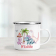 Personalised Enamel Mug - Dinosaur Friends