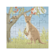 25-piece jigsaw puzzle featuring an illustrated kangaroo with joey.
