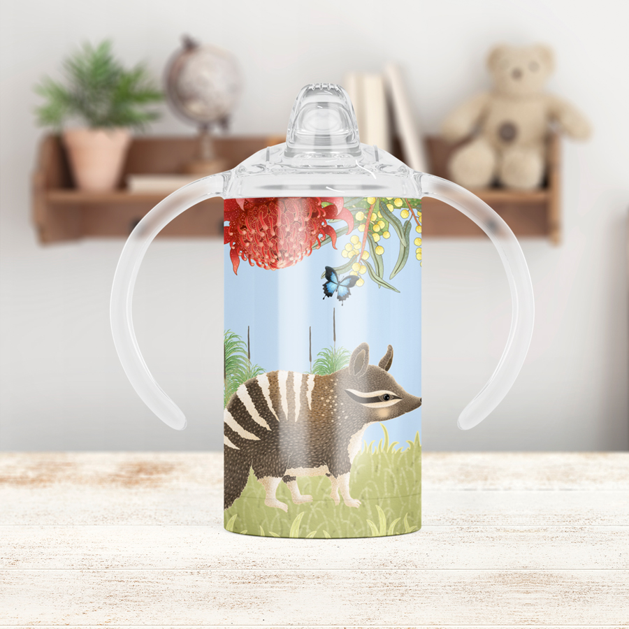 Numbat sippy cup.