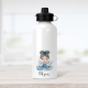 Personalised ballerina water bottle.