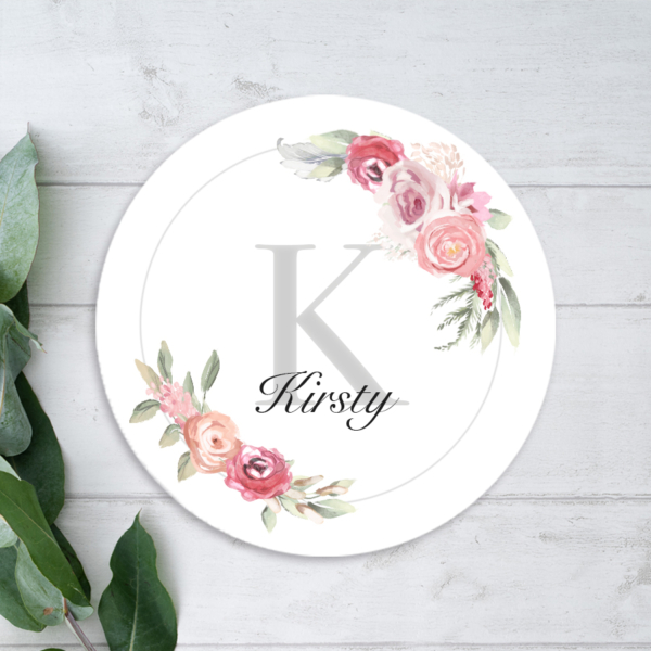 Personalised Coaster - Spring Bouquets