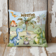 Personalised Dinosaur Cushion Cover