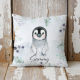 Personalised Penguin Cushion Cover