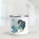 Mermaid Enamel Mug