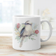 Ceramic kookaburra mug.