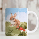 PERSONALISED PHOTO MUG - RABBIT AND FOX