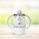 Personalised owl sippy cup.