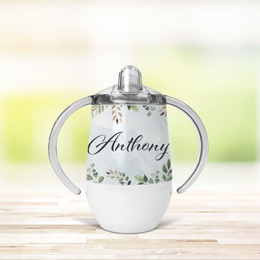 Personalised Reindeer Sippy Cup - Image 2