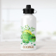 Personalised Spinosaurus water bottle.