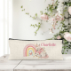Personalised unicorn with rainbow pencil case.
