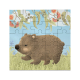 25-piece jigsaw puzzle featuring an illustrated wombat.
